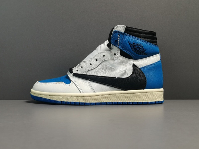 travis scott x fragment x air jordan 1 high og sp military blue dh3227-105 (with updated box)