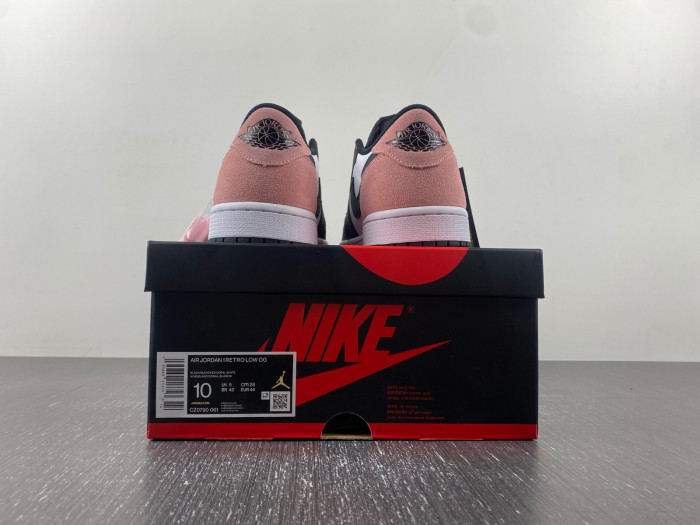 jordan 1 low og bleached coral cz0790-061