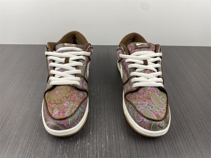 nike sb dunk low pro paisley brown - dh7534-200