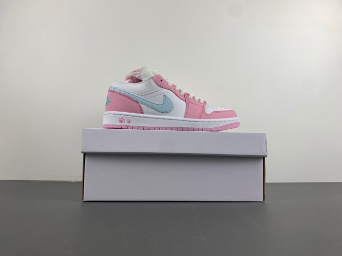 air jordan 1 low "paw print" hm3706-141