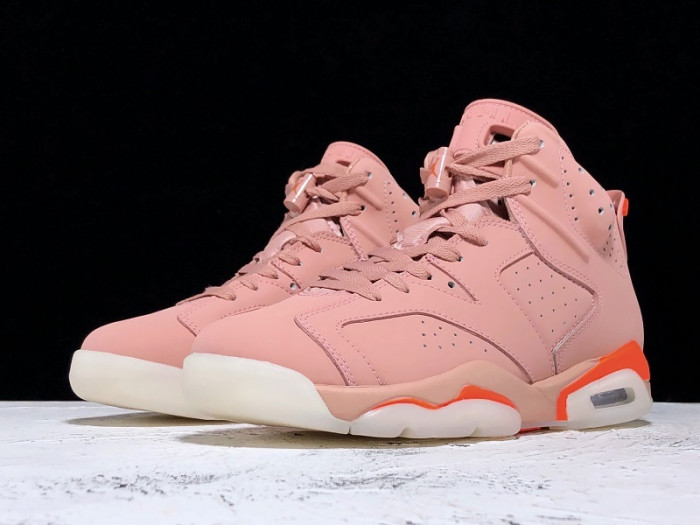 aleali may x air jordan 6 “millennial pink” ci0550-600