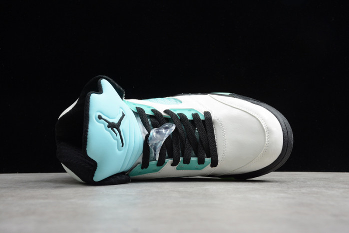 air jordan 5 retro island green  cn2932-100