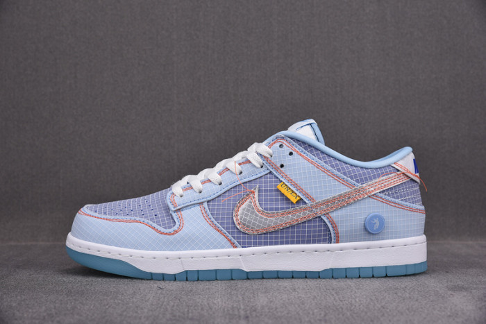union x nike dunk low blue dj9649-400