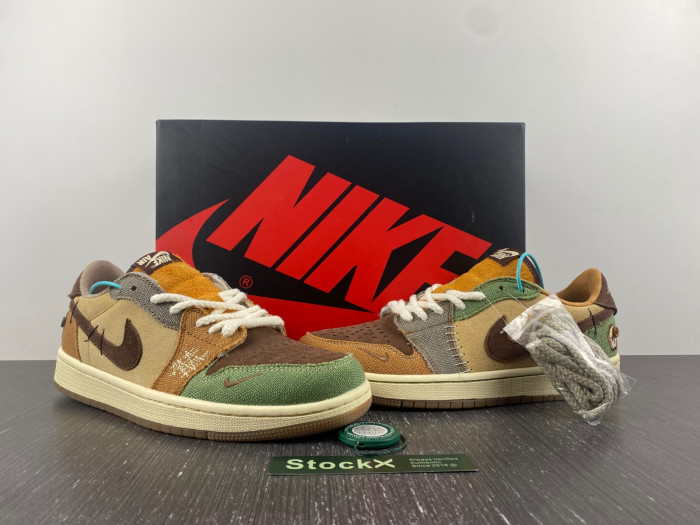 jordan 1 retro low og zion williamson voodoo  dz7292-200