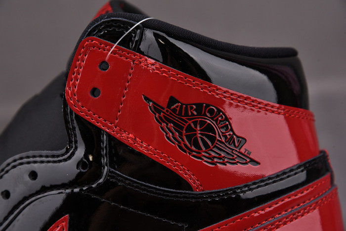 air jordan 1 bred patent leather 555088-063
