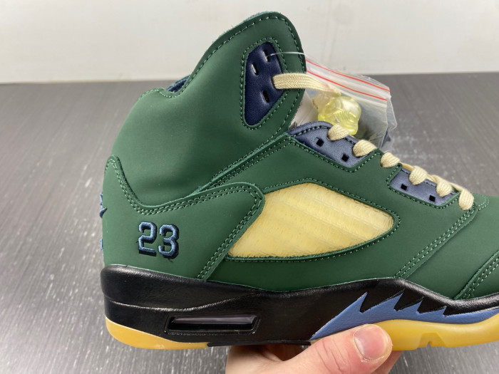 air jordan 5 "navy green” fz5758-003