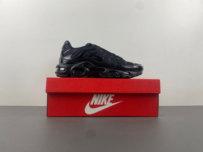 nike air max plus triple black men