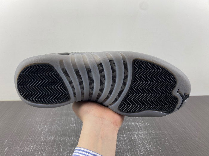 air jordan 12 "black wolf grey” ct8013-019