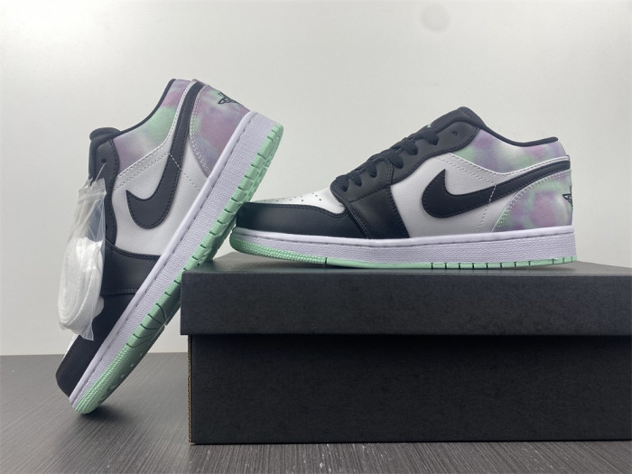 air jordan 1 low "tie-dye" dm1199-100