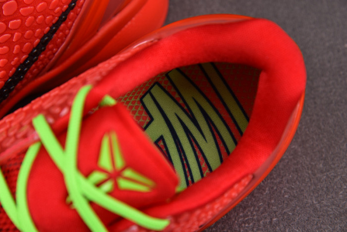 nike kobe 6 protro reverse grinch fv4921-600
